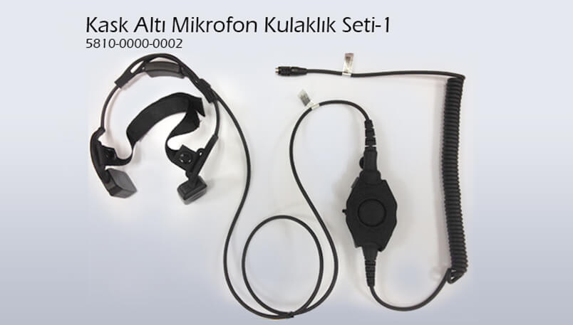 Kask Altı Mikrofon Kulaklık Seti 1