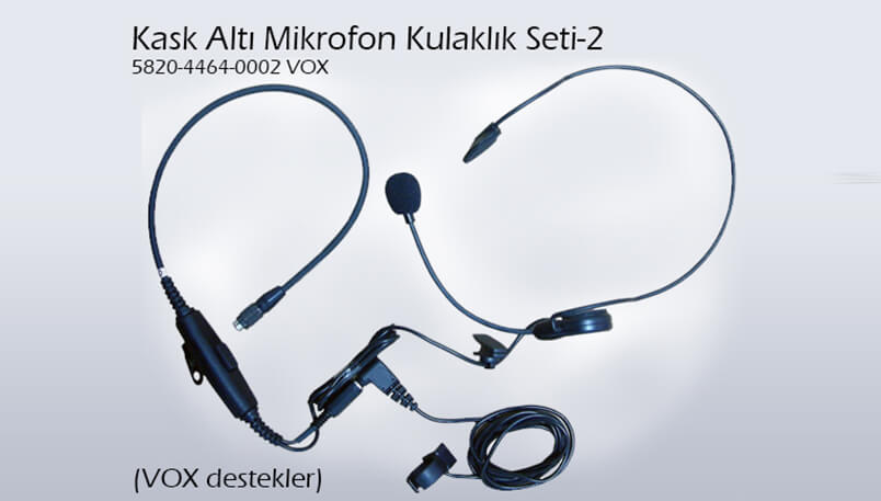 Kask Altı Mikrofon Kulaklık Seti 2